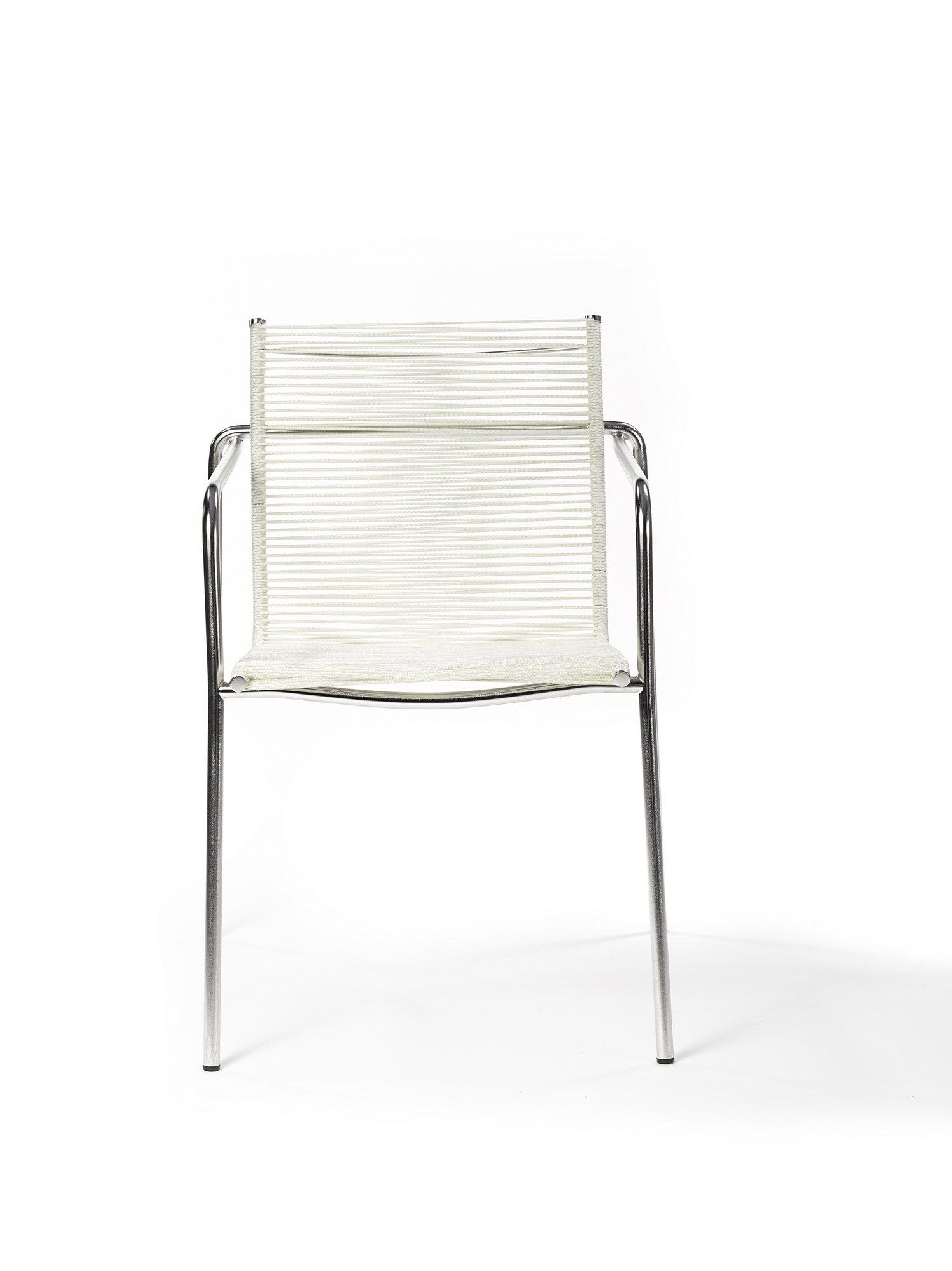 Веревочный штабелируемый садовый стул с подлокотниками FISCHER MÖBEL Taku ARCH-00015280 - Вид №1