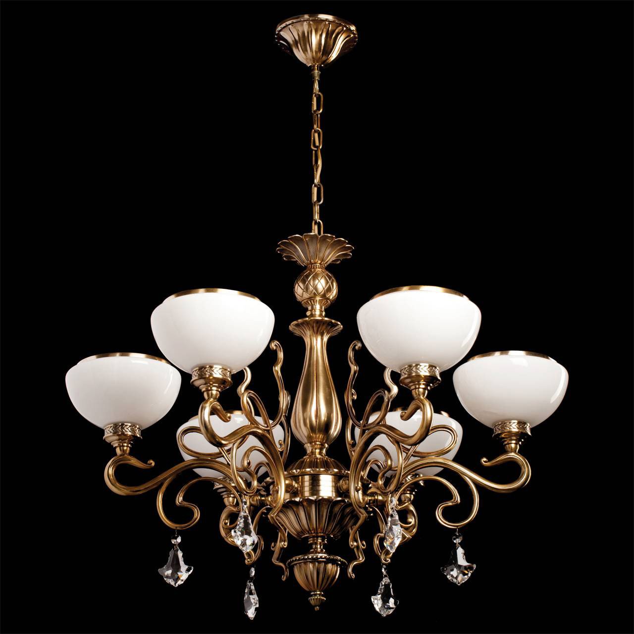 Подвесная люстра MW-Light Аманда 481010506 MW-LIGHT ДИЗАЙНЕРСКИЕ, АМАНДА 056022 Белый  - Вид №2