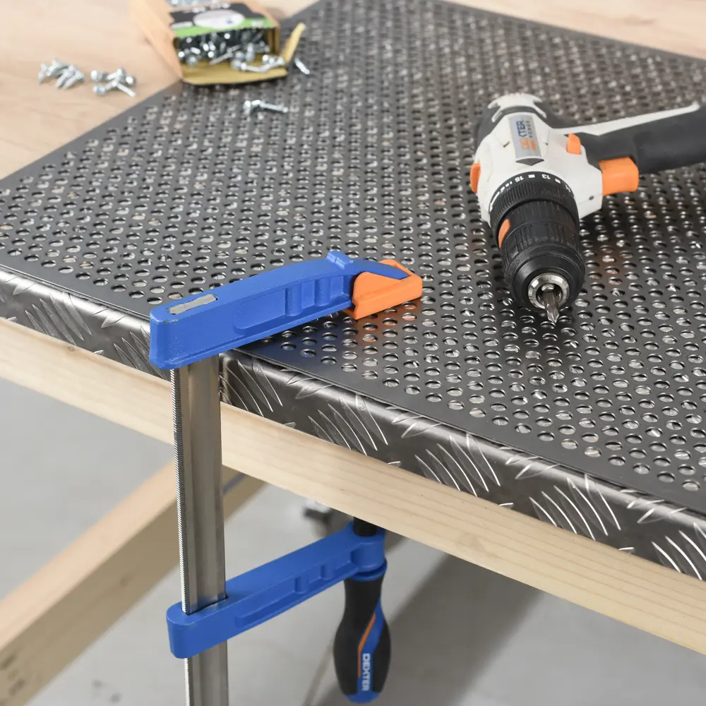 F-образная струбцина Dexter для профессионального монтажа 400 мм 82305122 STLM-0024285 - Вид №12