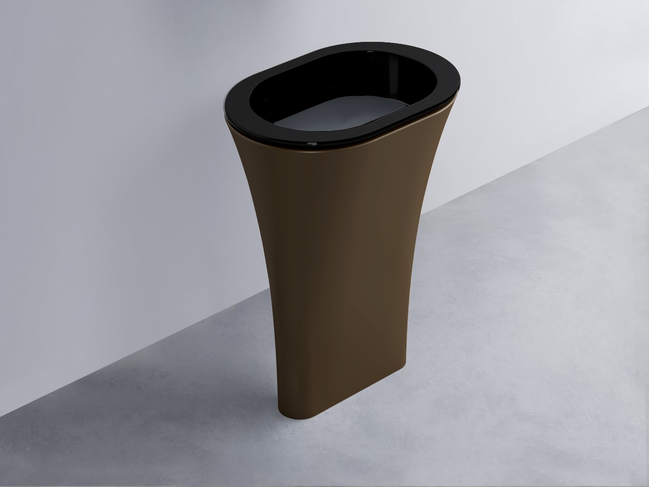 AMLA65-N+AMPILO-BA+AMCOLO-CA Раковина Amedeo Ovale отдельностоящая cielo Enjoy + Amedeo Ceramica Cielo
