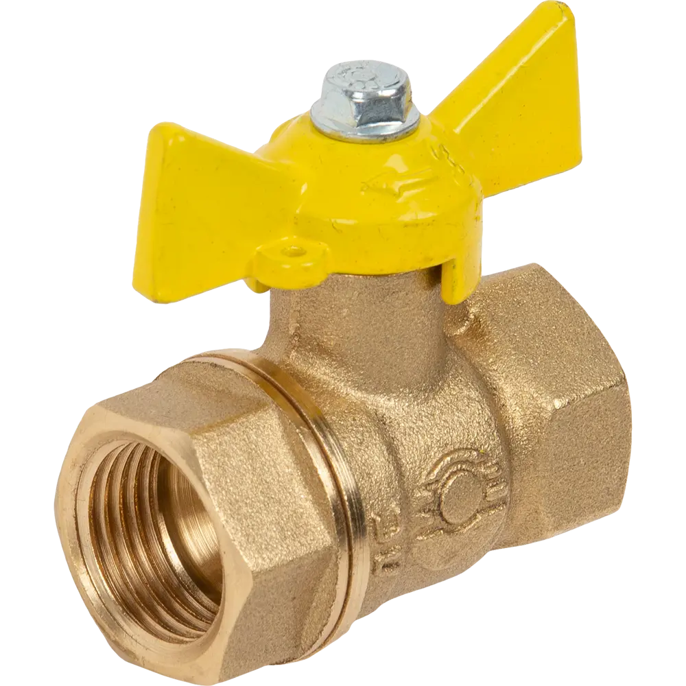 Газовый шаровой кран Santreyd 1/2" с латунным корпусом 83739468 STLM-0044173