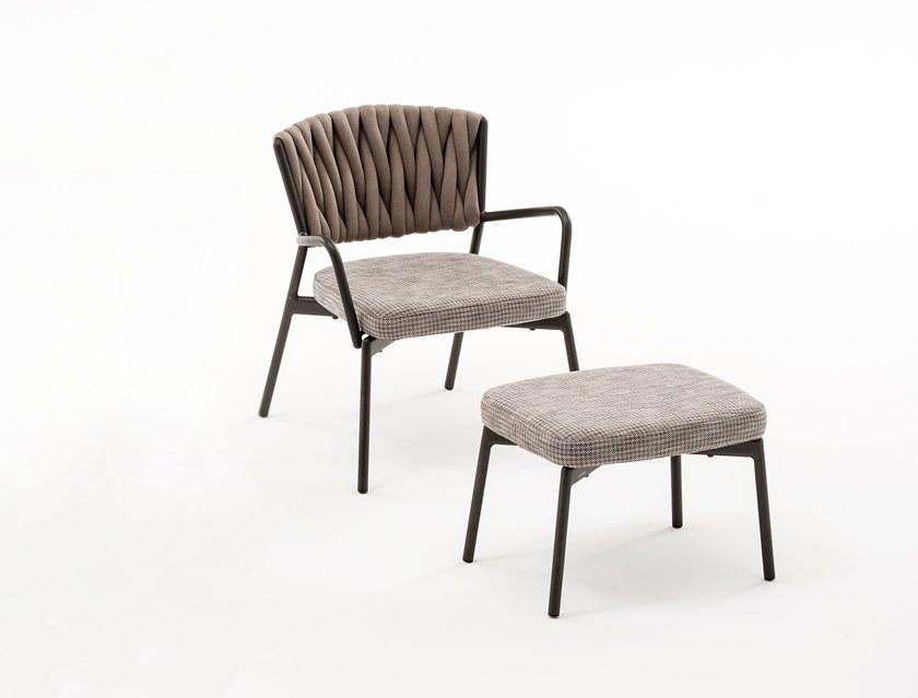 RODA Низкий садовый табурет из ткани Piper sun-id-1510459 - Вид №2