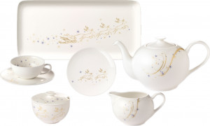 10542705 Dibbern Сервиз чайный Dibbern "Канун Рождества" 6/23 Фарфор костяной