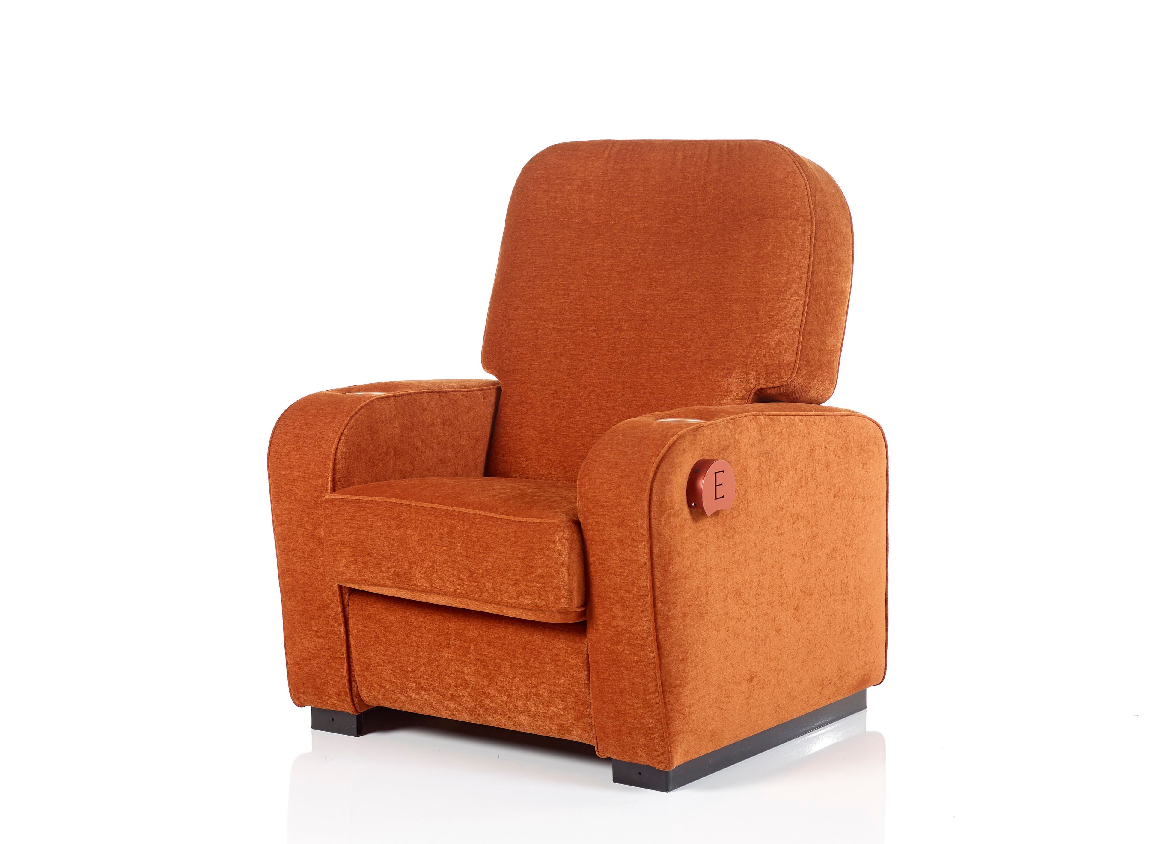 Тканевое кресло для кинотеатра с подголовником CINEARREDO BARBERINI MORETTO ARCH-00111386 - Вид №7