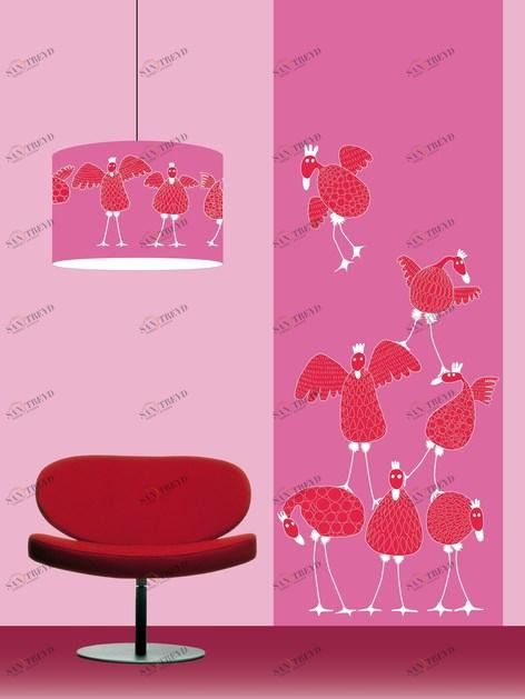 CONCEPTUWALL Уникальная полоса Poulettes sun-id-1421444