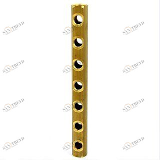 Коллектор ВВ 1' магистральный двусторонний ITAP 7 выходов 1/2'В 50мм 86017