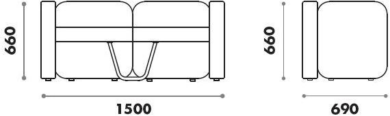 FIT INTERIORS Модульный диван из ткани I-d sun-id-1344884 - Вид №1