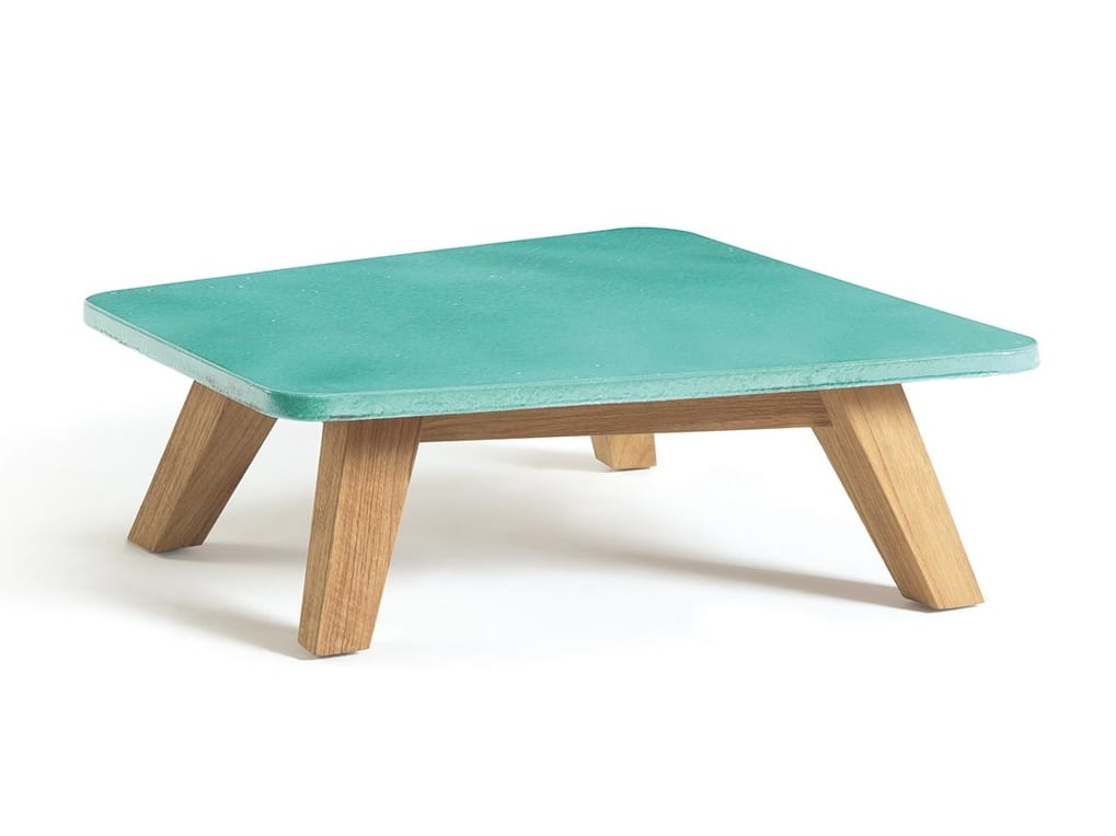 Садовый столик из лавового камня Ethimo Rafael ARCH-00000990 - Вид №2