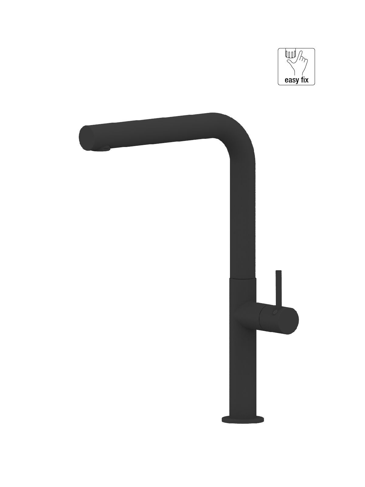 Однорычажный смеситель для кухни с поворотным изливом Rubinetterie Frattini Pepe XL ARCH-00013803 - Вид №2