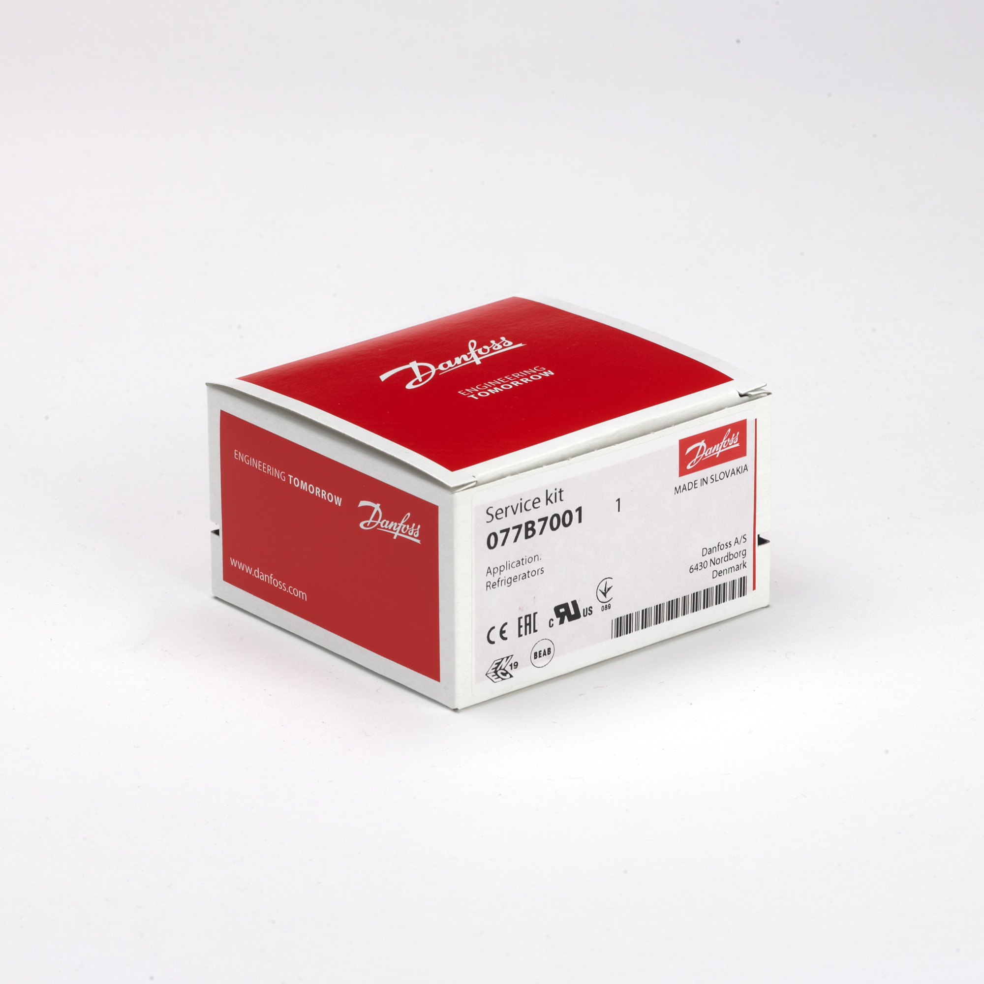 Danfoss Сервисные термостаты бытового и торгового применения 077B SERVICE THERMOSTAT NO. 5 077B7005  - Вид №12