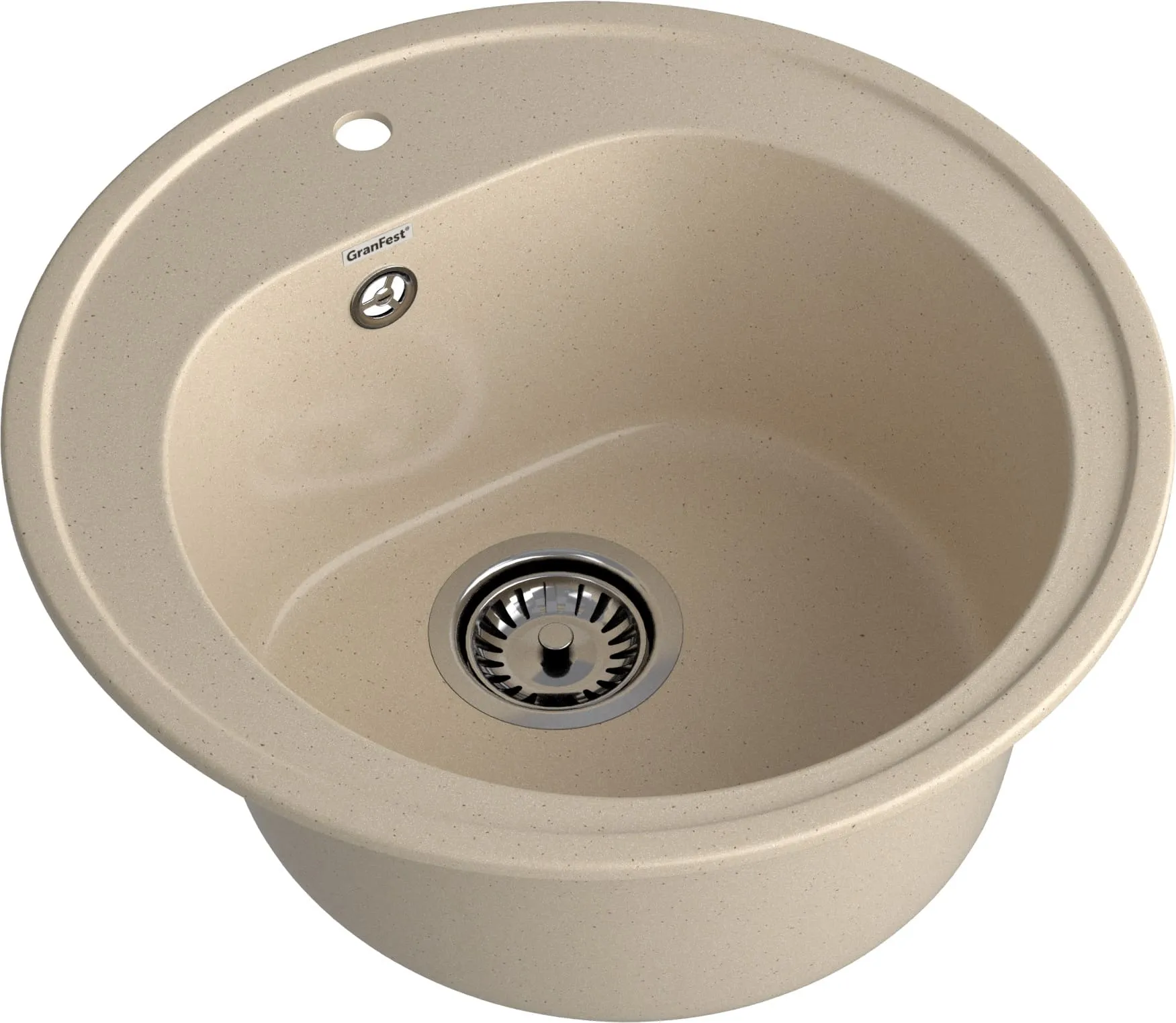 Кухонная мойка Искусственный камень RONDO S64 GranFest R-510-S64 - Вид №2