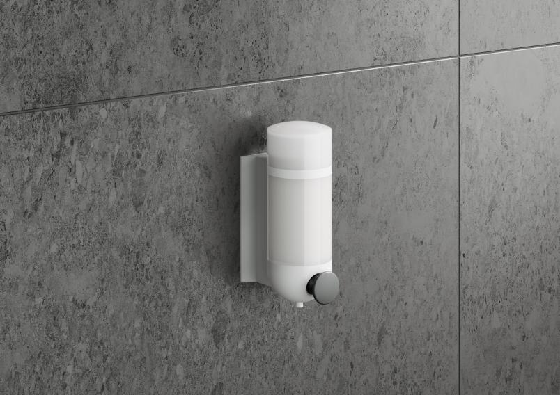 477.06B10005 Дозатор для жидкого мыла HEWI Edition matt | Polyamid  - Вид №5