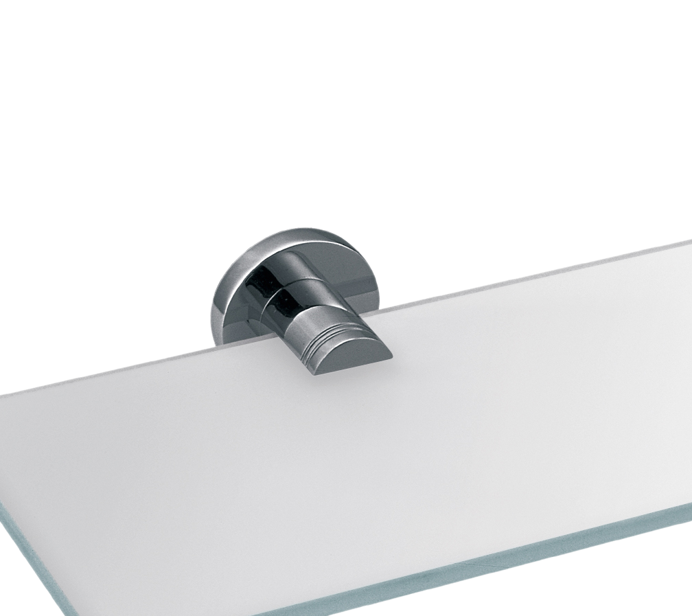 ДЕРЖАТЕЛИ ДЛЯ СТЕКЛЯННОЙ ПОЛКИ BA GKH DECOR WALTHER Хром 531900 Basic