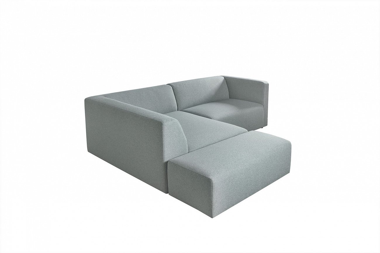 Диван John угловой светло-бирюзовый SITS ДИЗАЙНЕРСКИЕ, JOHN 192045 Голубой  - Вид №7