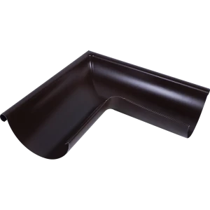 Угол желоба внешний 90° D125 мм цвет коричневый 81930976 STLM-2127988