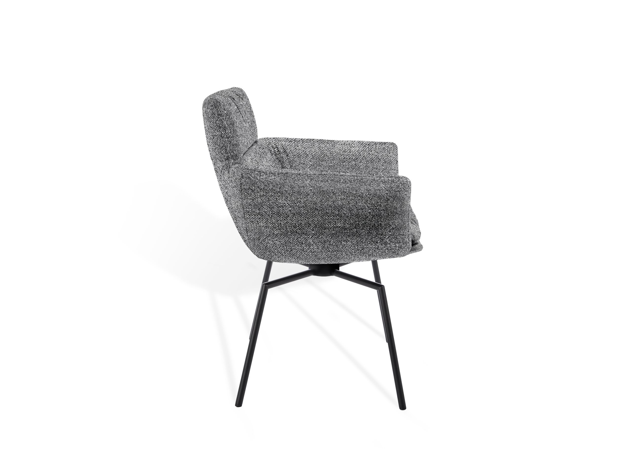 Мягкий стул с крестообразной рамой и подлокотниками KFF Faye ARCH-00134301 - Вид №9