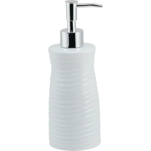 Дозатор для жидкого мыла настольный Brissen «Bosco» полирезина цвет белый