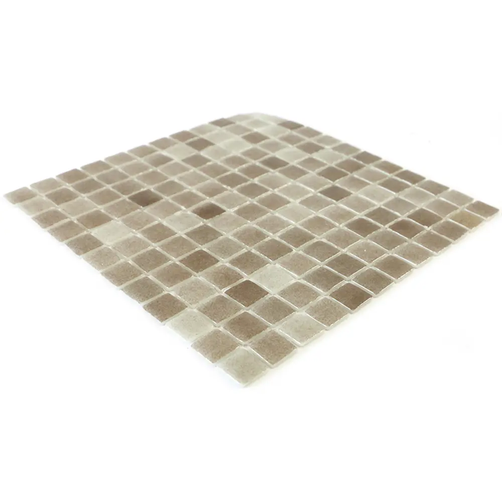 Мозаика стеклянная Natural STP-BG018 31.5x31.5 см цвет бежевый Santreyd Steppa STLM-2078751 - Вид №3