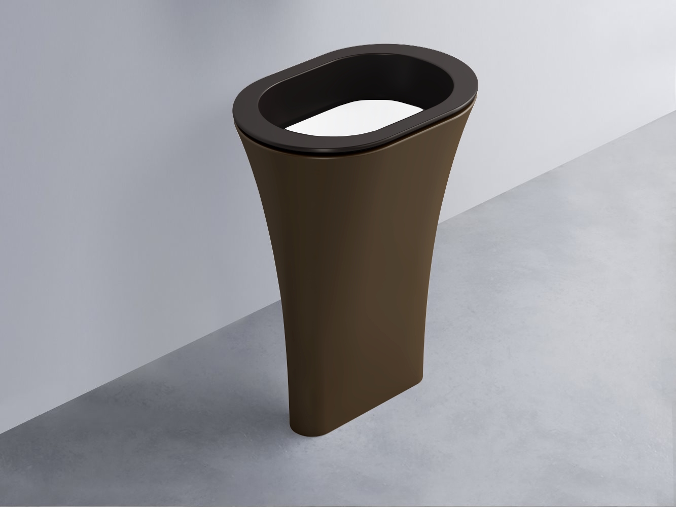 AMLA65-LV+AMPILO-BL+AMCOLO-CA Раковина Amedeo Ovale отдельностоящая cielo Enjoy + Amedeo Ceramica Cielo