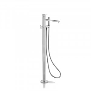 STY 070 Смеситель Для Ванны Linki STYLO Сатиновая Сталь