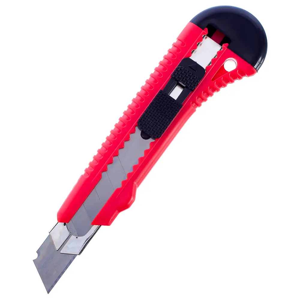 Нож 18 мм пластик с металлической направляющей Santreyd STLM-2095424