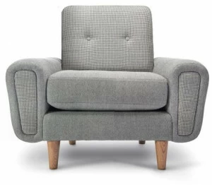 Deadgood Кресло с мягкой обивкой и подлокотниками Harvey Hs1