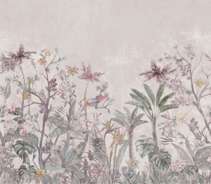 Обои с цветочными мотивами