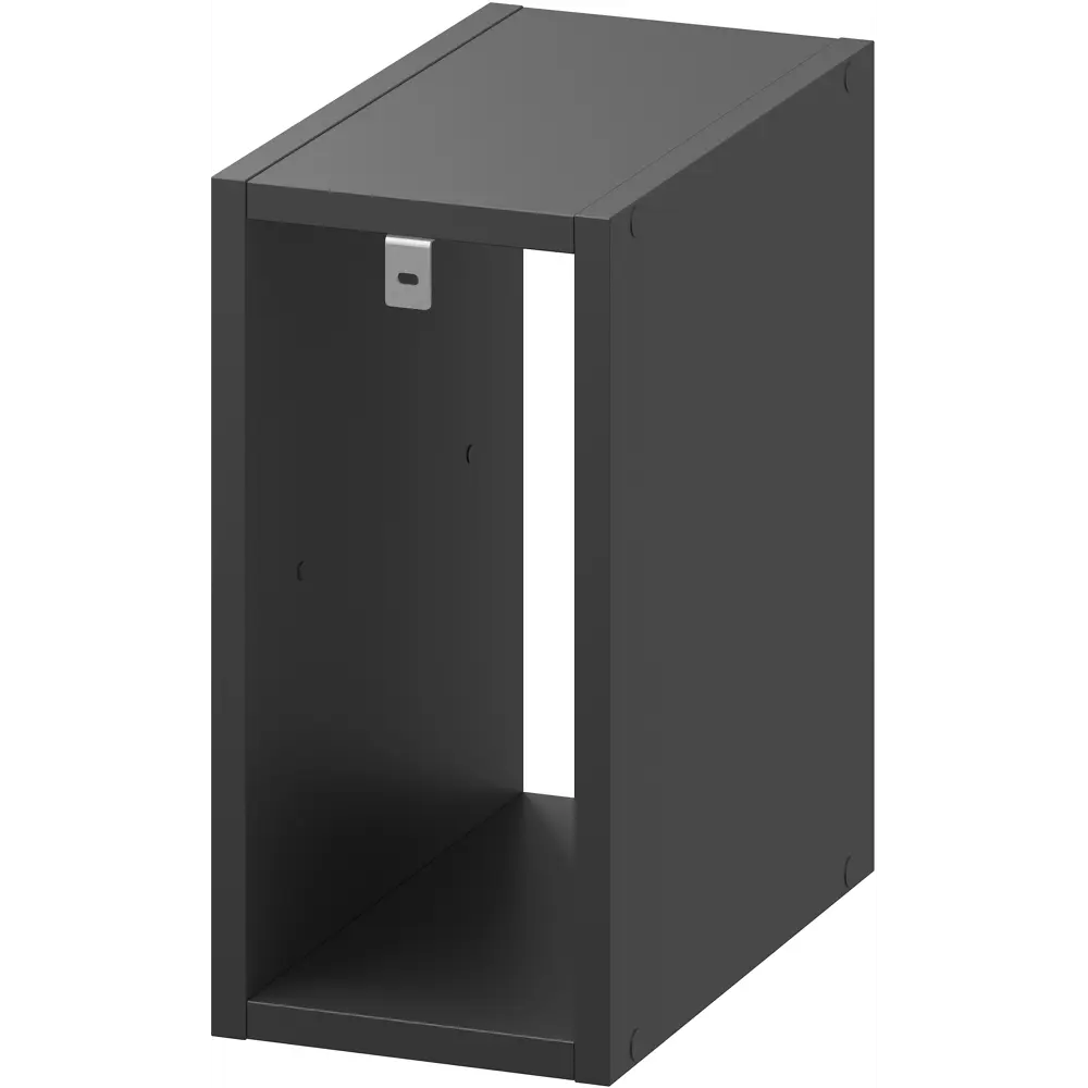 Стеллаж SPACEO KUB 1/2К, 18х36х31,7 см, цвет графит STLM-2102591 - Вид №2