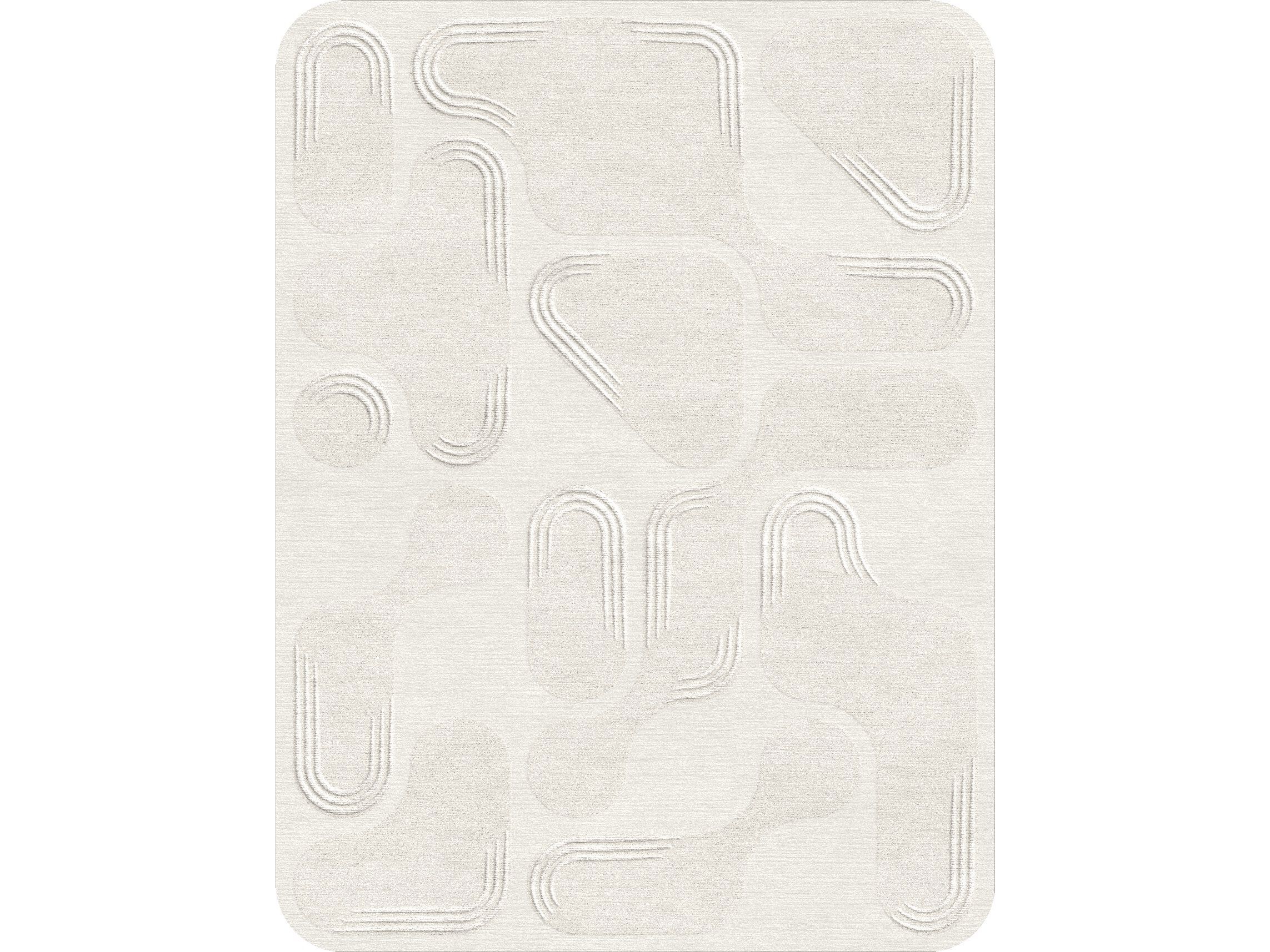 Бамбуковый Шелковый прямоугольный ковер Tapis Rouge Typo ARCH-00080894 - Вид №1