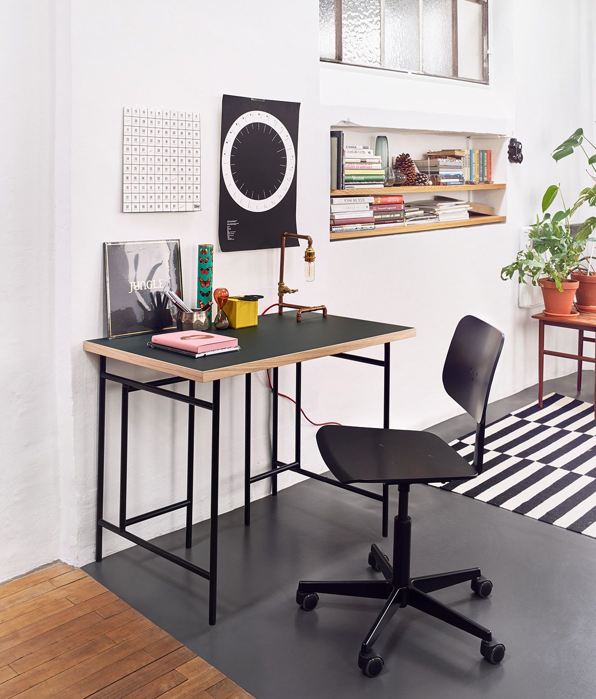 Офисное кресло с регулируемой высотой 5 спиц Richard Lampert Mr. Square ARCH-00128801 - Вид №5