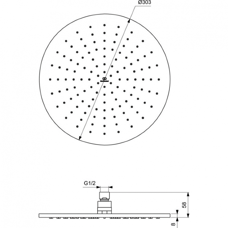 A7573AA Промо комплект "ВСЕ для встройки ALL IN ONE" Ideal Standard CERATHERM T100  - Вид №14