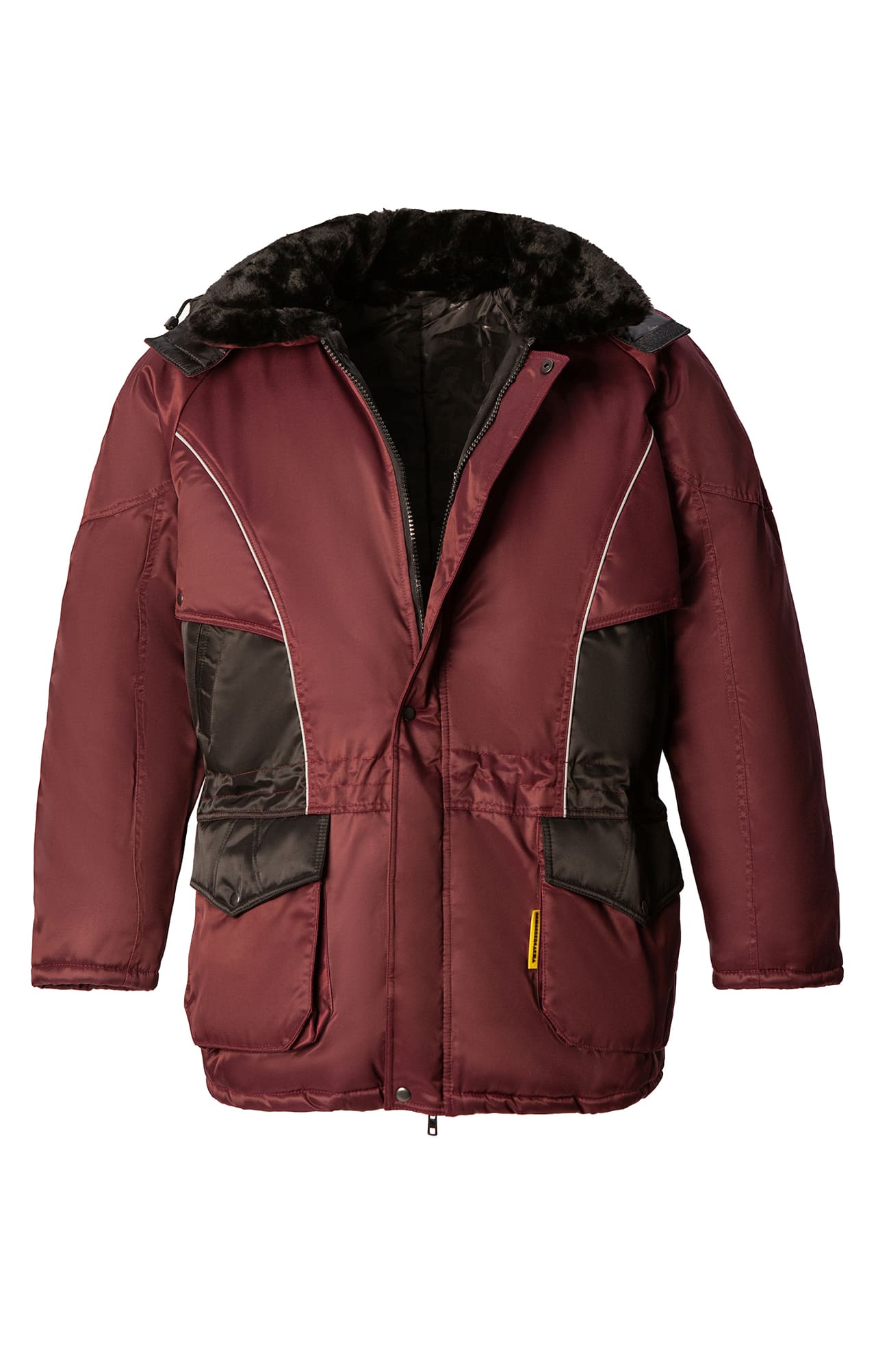 61592 Костюм "Сатурн" зимний бордо  Зимняя спецодежда  размер 60-62/182-188  - Вид №4