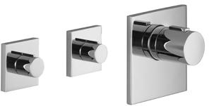 36503780-93_1_36607980-93_2 Xtool термостатный модуль с 2 вентилями - хром матовый Dornbracht Symetrics