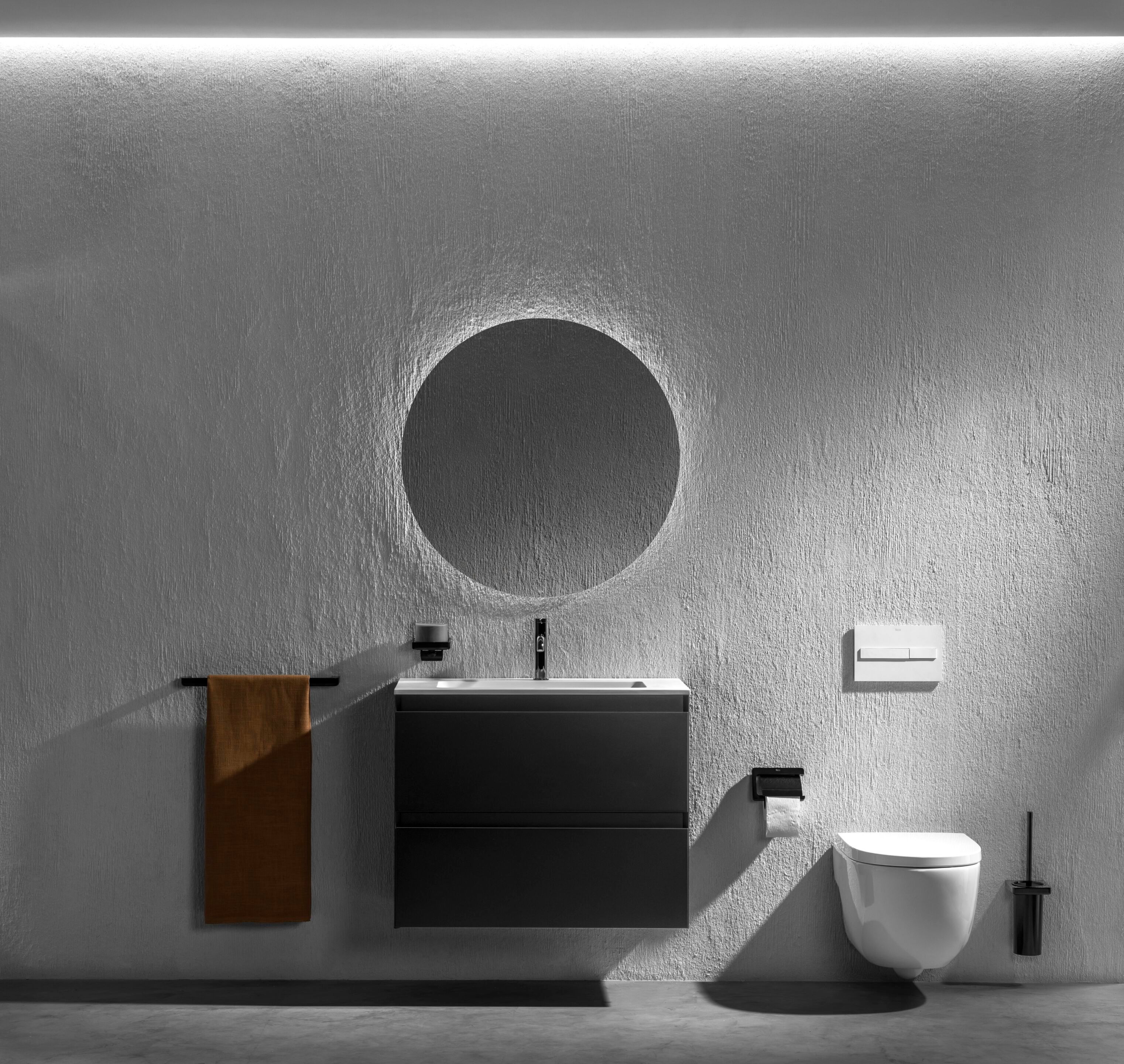 Однорычажный смеситель для раковины с автоматическим сливом Roca Ona ARCH-00132842 - Вид №13