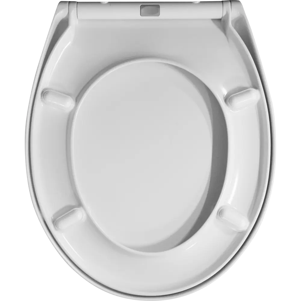 Сиденье для унитаза KONSENSA Мауро овал с микролифтом цвет белый STLM-2020380 - Вид №5