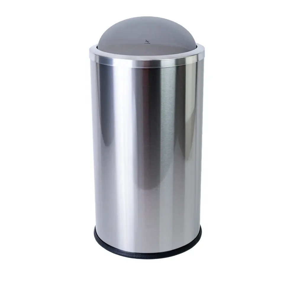 Контейнер для мусора Primanova Vita M-E46-30 30 л металл цвет хром STLM-2010932