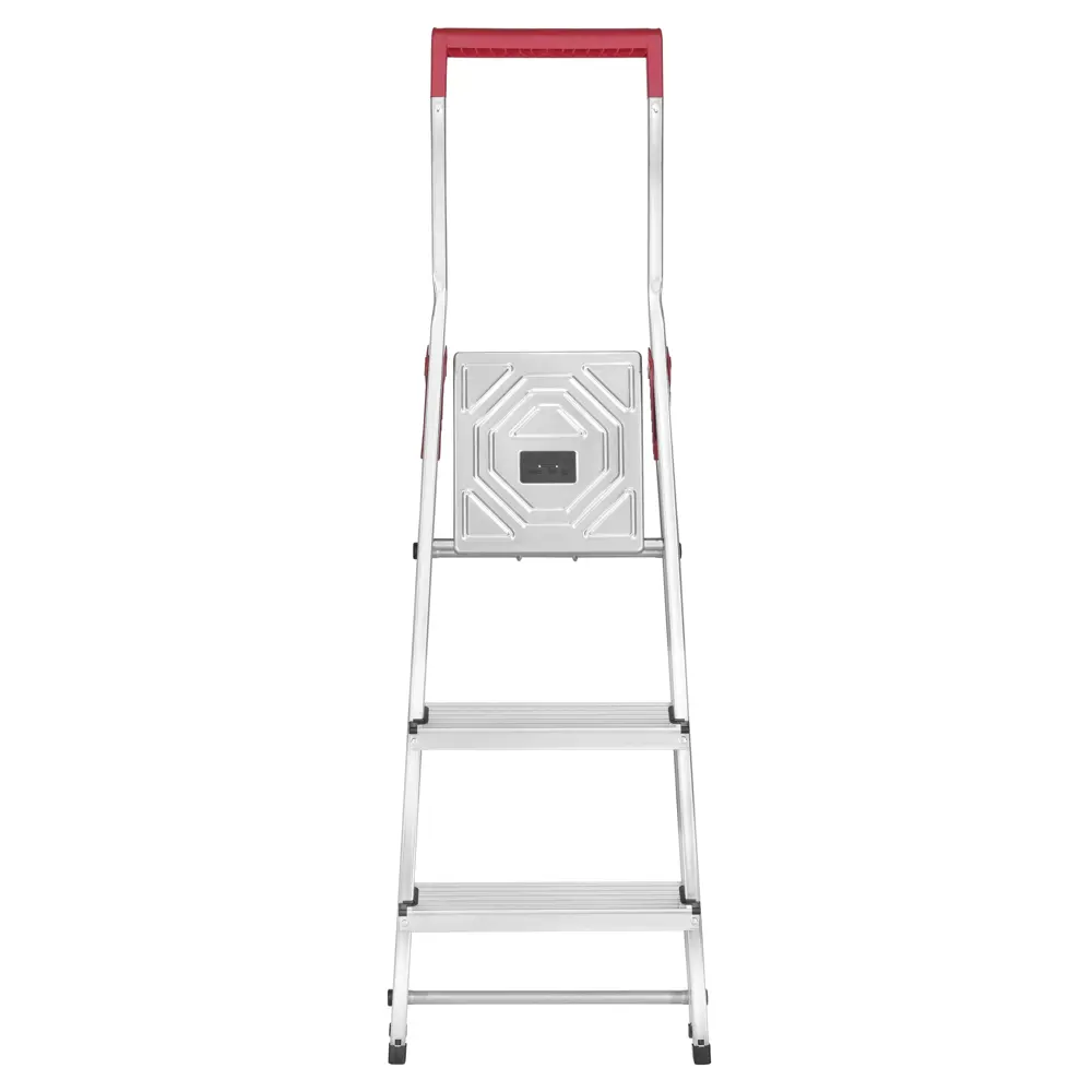 Стремянка алюминиевая с крючком Hailo 3 ступени Santreyd STLM-2130447 - Вид №1
