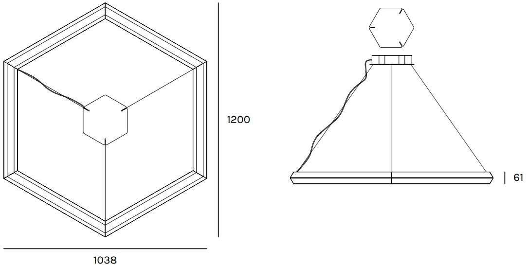 Olev Подвесной светильник со звукопоглощающим перфорированным листом sun-id-1416910 - Вид №9