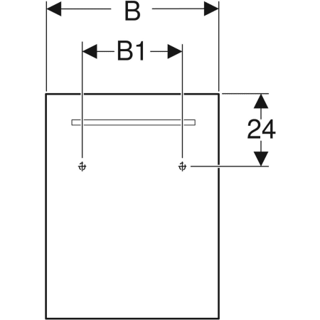 862350000 Зеркало с подсветкой Geberit Renova Compact Geberit  - Вид №3