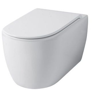 SK005RIM55 Подвесной унитаз настенный Бежевый Disegno Ceramica Skip Италия