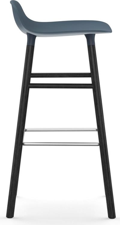 603221 Барный стул 75 cm Black Blue Normann Copenhagen Form - Вид №2