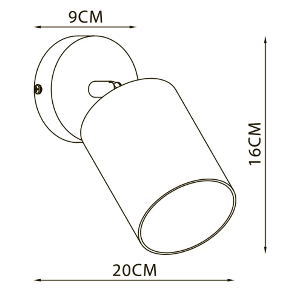 Настенный светильник KREAFORTA Vereya цвет черный STLM-2047394 - Вид №8