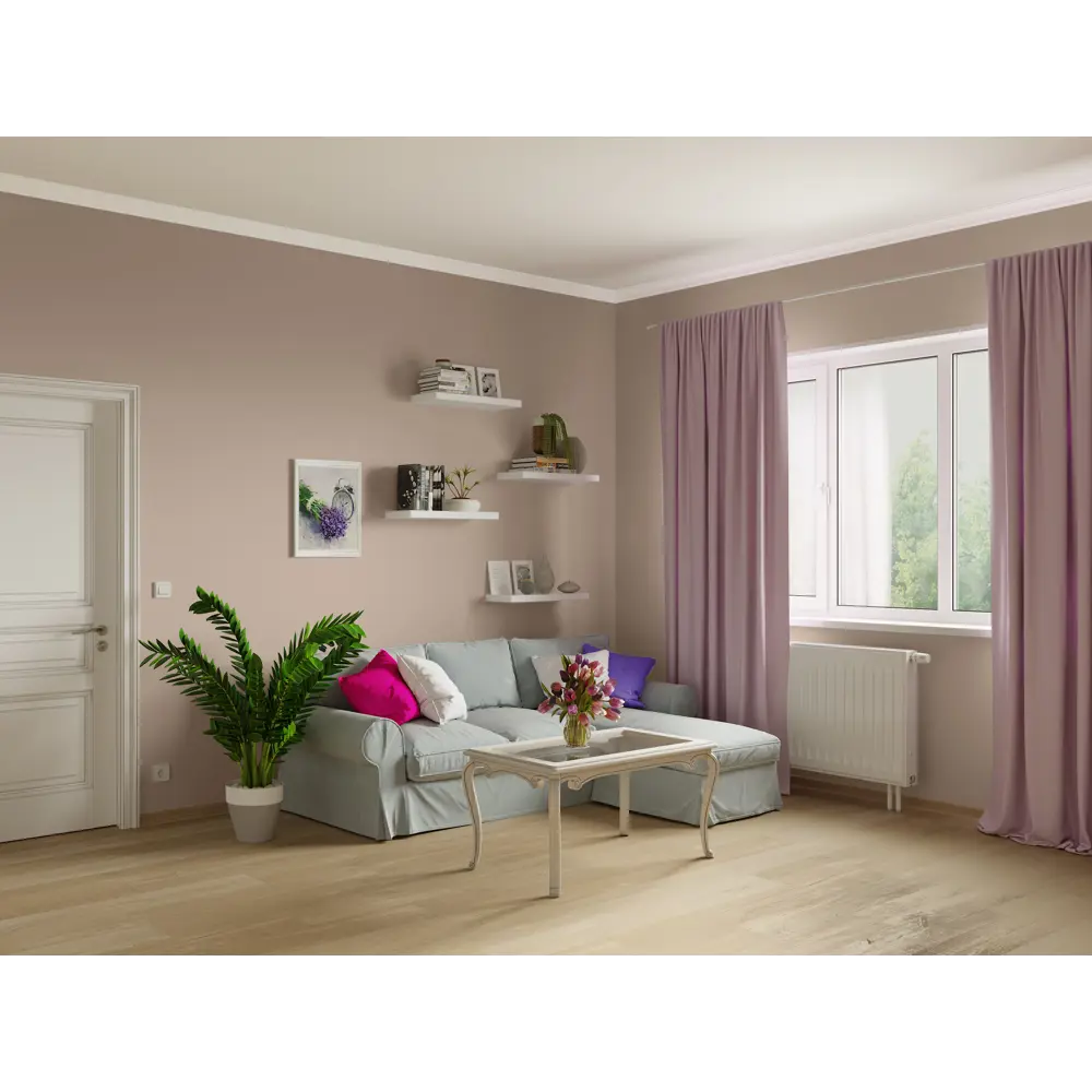 Краска для стен и потолков Trend Farbe цвет Ванильный какао 50 мл Dufa STLM-2162568 - Вид №4