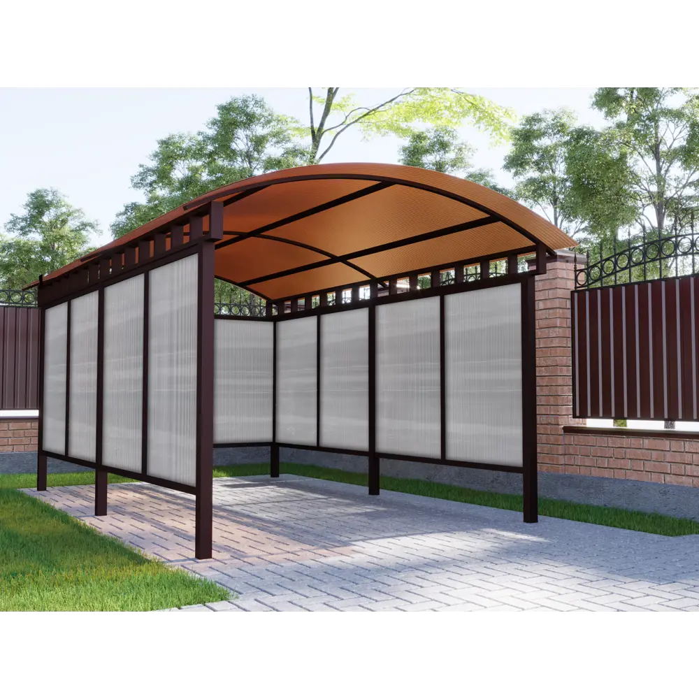 Santreyd Сотовый поликарбонат 6 мм для навесов и теплиц 13104976 STLM-0002785 - Вид №2