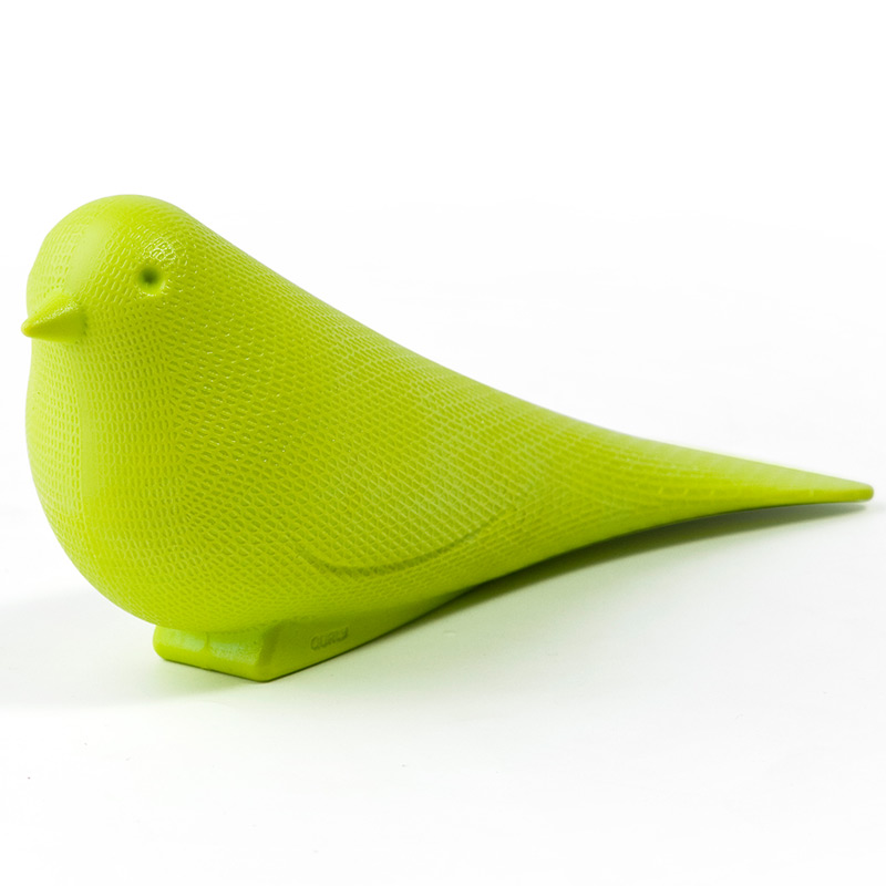 QL10095-GN Подпорка для двери dove зеленая Qualy 