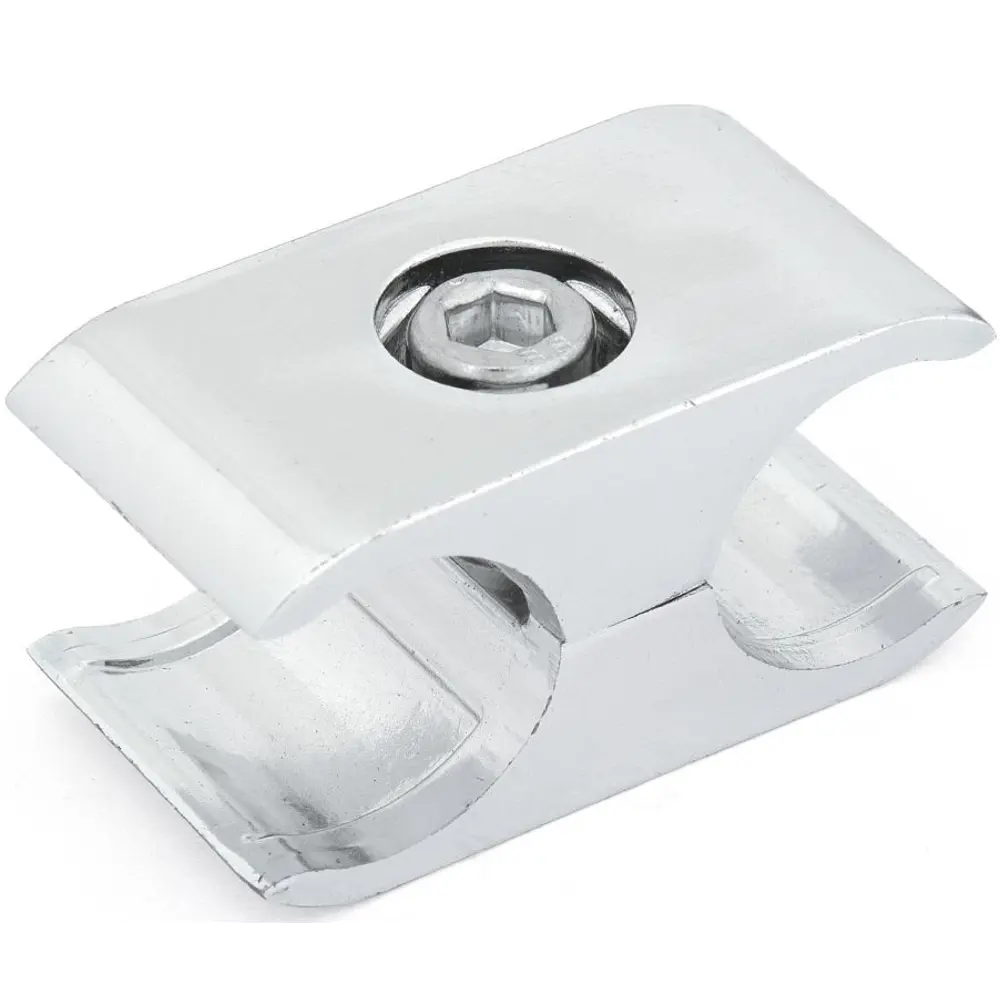 Соединитель труба-панель параллельно, цвет хром PALLADIUM STLM-2009446 - Вид №1