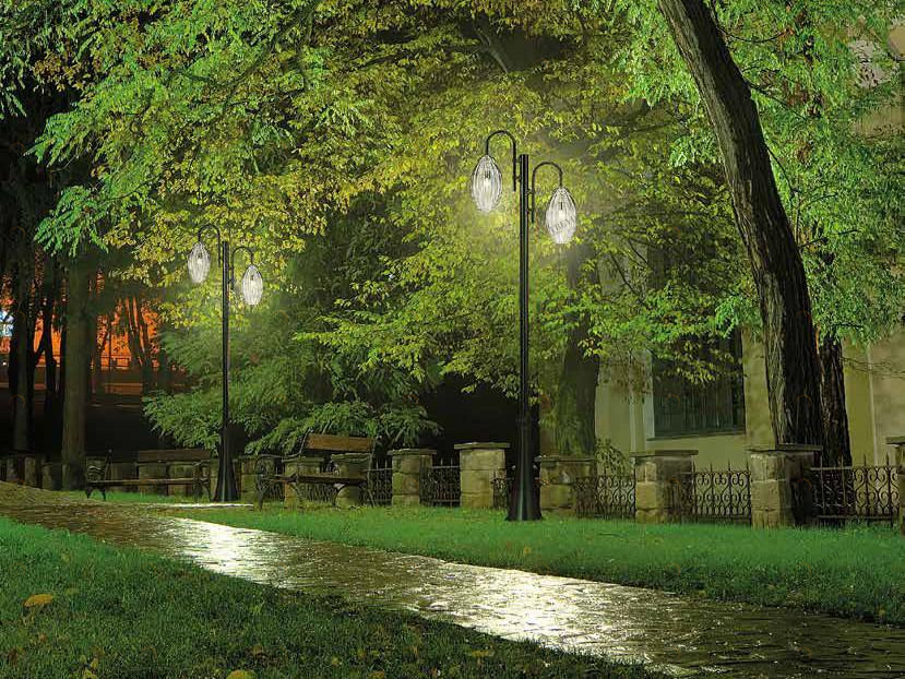 Siru Садовый светильник из муранского стекла Nautilus Ep 362-300