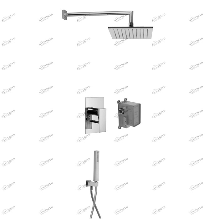 F3979 Душевой комплект на 2 источника FIMA CARLO FRATTINI Wellness 