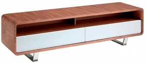 Angel Cerdá Низкая тумба под телевизор из фанерованной древесины с ящиками Nature life 3046 136-f