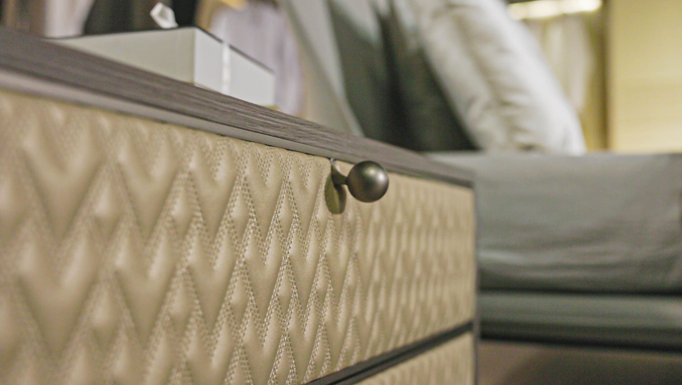 Кожаная тумбочка с ящиками ABLE TIFFANY ARCH-00048844 - Вид №5